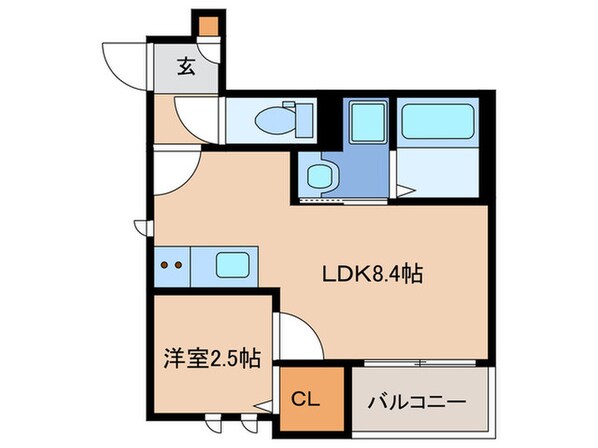 R-smart　THEMIS香椎の物件間取画像